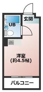 ロイヤル石川町【8階】の間取り