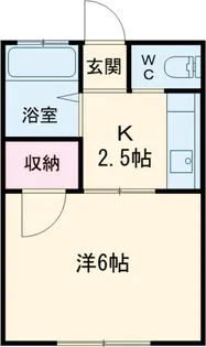 フレンズ【202号室】の間取り