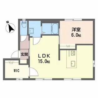 M.Mハイツ374B 【1階】の間取り