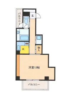 ARCADIA【5-1号室】の間取り