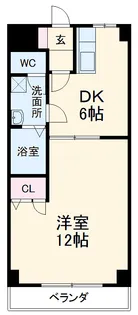 ベルヤナゼ【205号室】の間取り