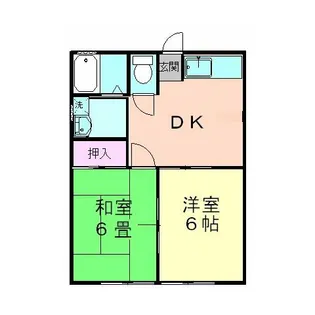 アムール【2階】の間取り