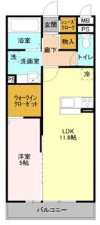 サンボナール【1階】の間取り