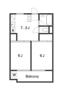 Bespoke Apartments Kawaguchi【3階】の間取り