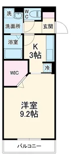 オリンポス【2階】の間取り