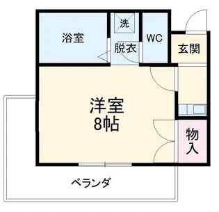 クレドール望が丘【302号室】の間取り