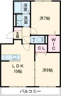 セント光ヶ丘Ⅱ【1階】の間取り
