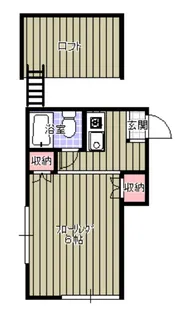 亥鼻ハイリビング壱番館【2階】の間取り