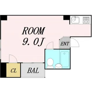 サンスリーハイツ本庄【301号室】の間取り
