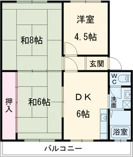 サンシャイン緑丘【C5号室】の間取り