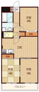 Cielo・GardenⅠ【2階】の間取り