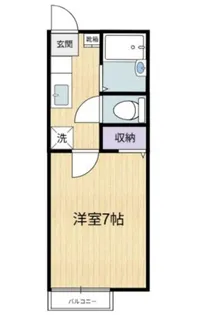 ハイツMIYOSHIⅢ【1階】の間取り