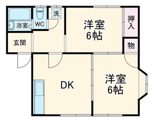 ポルシェ戸室ヶ丘【3階】の間取り