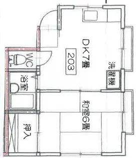 ライフコア・イシイ【103号室】の間取り