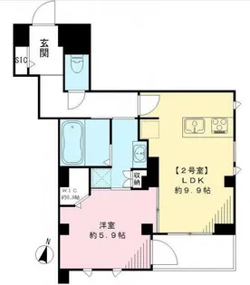 アルバグランデ【2階】の間取り