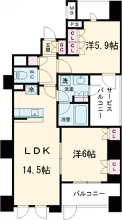 maison chrolo【4階】の間取り