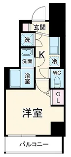 MAXIV川崎【8階】の間取り