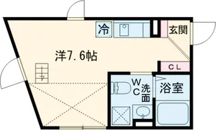 千歳烏山ヴィレッジN【2階】の間取り