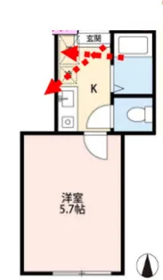 ウィステリア【1階】の間取り