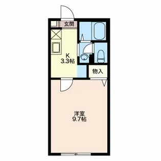 サニーコート6【102号室】の間取り