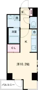 コレクション武蔵野【4階】の間取り