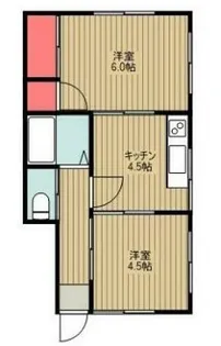 サニー浅田【1号室】の間取り