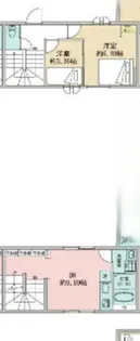 プラスドア東中野【202号室】の間取り