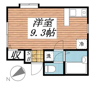 Luce 舞浜【1階】の間取り