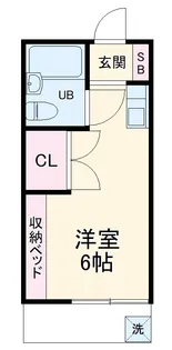 第7NKハイツ【1階】の間取り