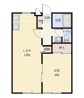 ヴィラ・グリーン【2階】の間取り
