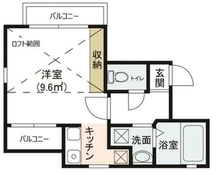 ダイユー12番館【2階】の間取り