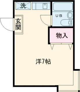 パステル綾瀬【105号室】の間取り