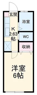 第二わらびハイツ【1階】の間取り