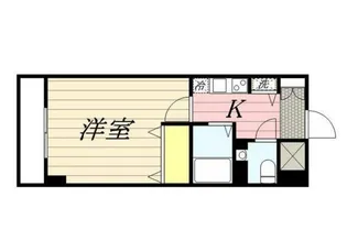 ロリエタワー川崎【7階】の間取り