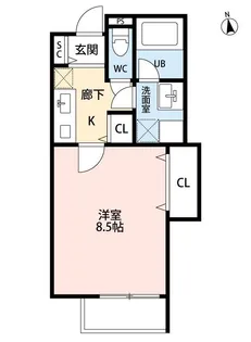 Tーレジデンス【3階】の間取り