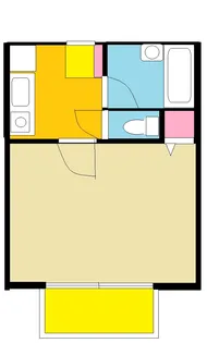 メゾンTK A棟【2階】の間取り