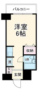 ライオンズマンション厚木駅前【403号室】の間取り