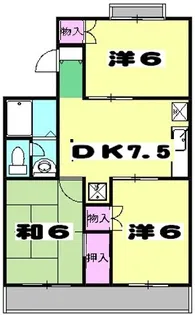 サンライズ若宮【3階】の間取り