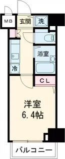 トーシンフェニックス方南町弐番館【4階】の間取り