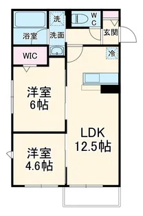 ヴァローレⅤ【1階】の間取り