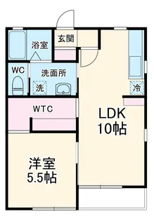 パークサイド【2階】の間取り