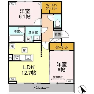 D-avance MH【2階】の間取り