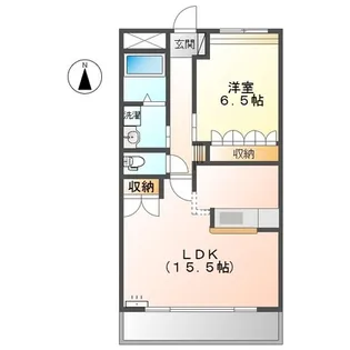 リバーサイド雅【3階】の間取り