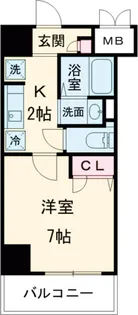 Je Glycine 寿町【6階】の間取り