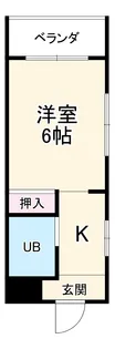 ハイツ向ヶ丘【3階】の間取り