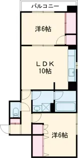 エトワール王子【4階】の間取り