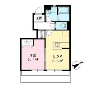 Luce Solare【1階】の間取り