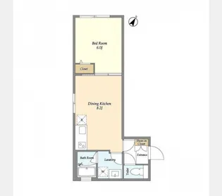 V−style幡ヶ谷【1階】の間取り