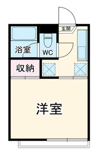 平田コーポ【1階】の間取り