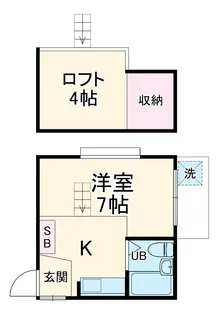 ハーモニー田町【101号室】の間取り